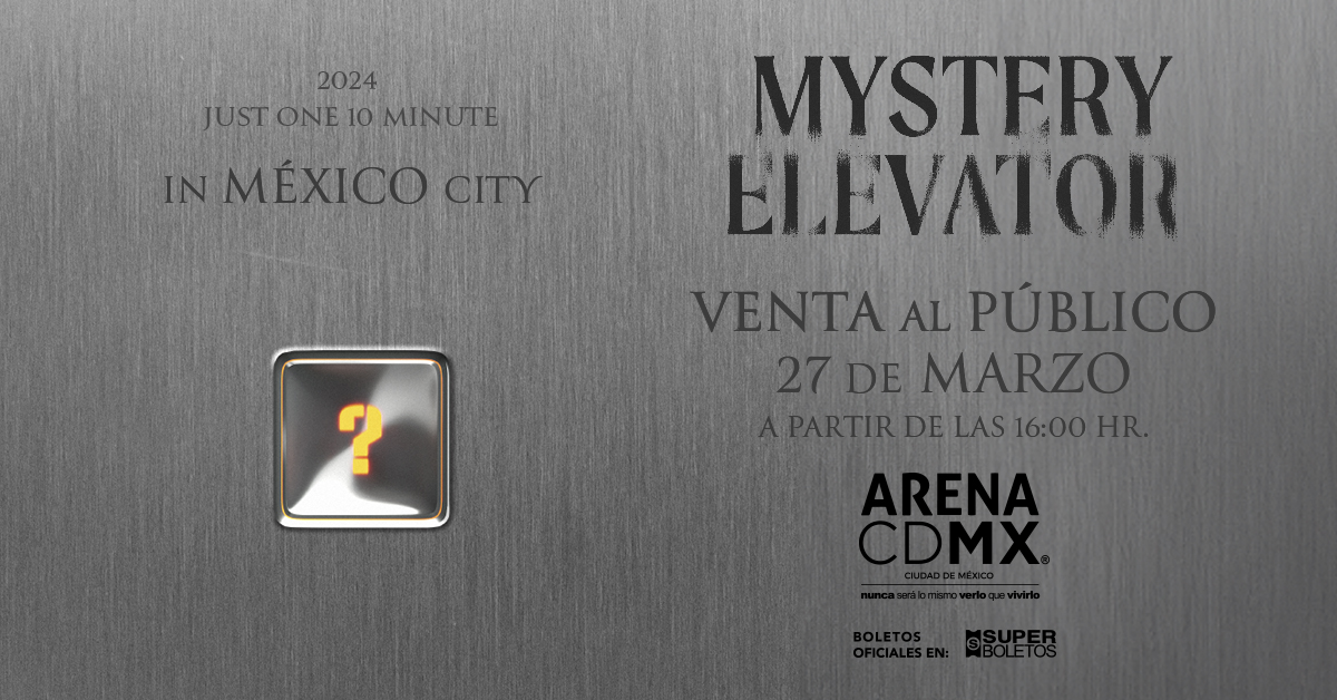 SuperboletosMx's tweet photo. ¡Prepárate! 🎉 Cha Eun-Woo llega a la #ArenaCDMX con su tour "Mistery Elevator". 🎶🚀

¡No pierdas tu lugar en esta aventura única! 🎫

Únete a la fila virtual y adquiere tus boletos a partir de las 16 h. de hoy 27 de marzo, de forma segura en https://t.co/LLYuyT4O5G 🚀 https://t.co/ZskEob7SZZ