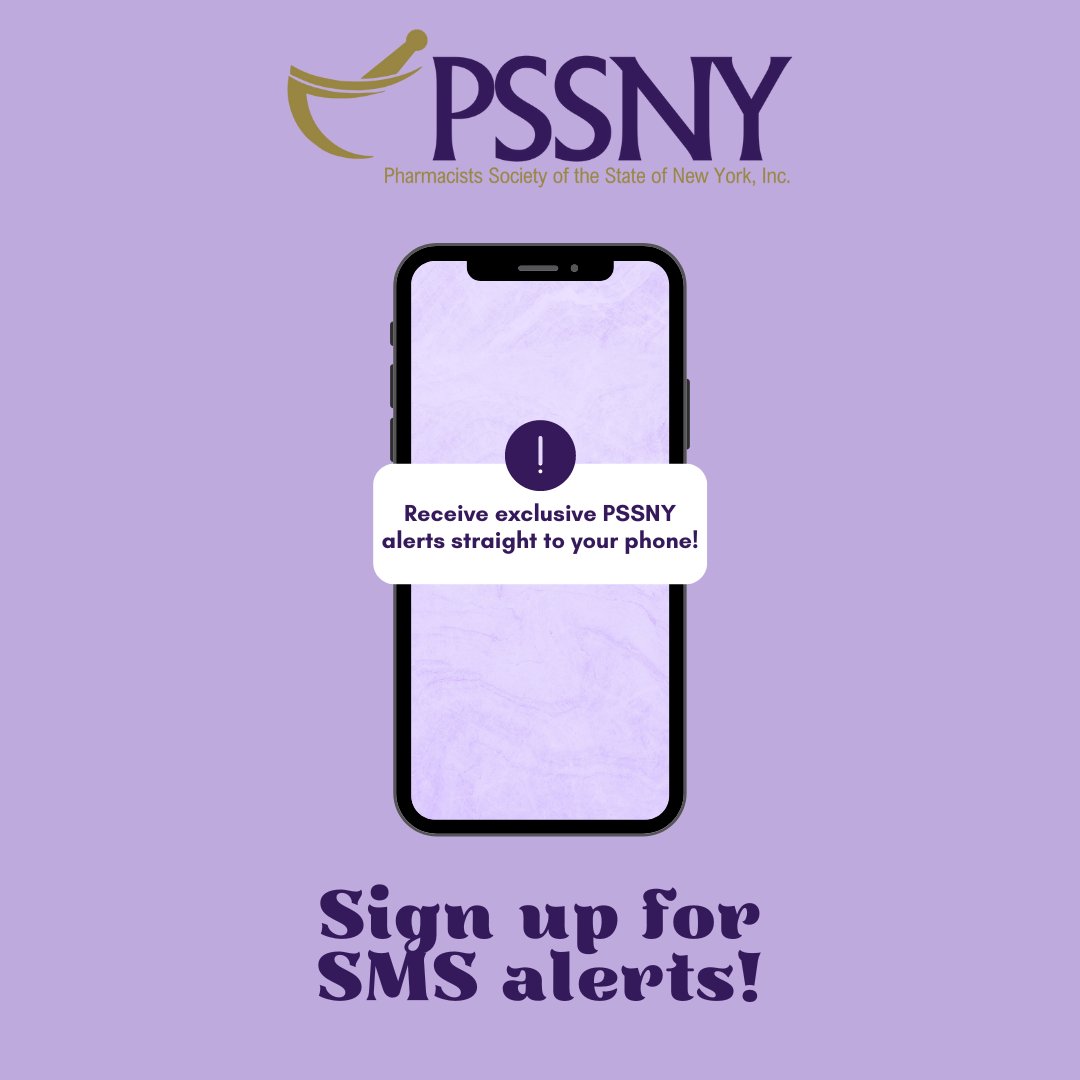 Want to receive exclusive PSSNY alerts straight to your phone? Sign up today: lp.constantcontactpages.com/su/F1kXaxi