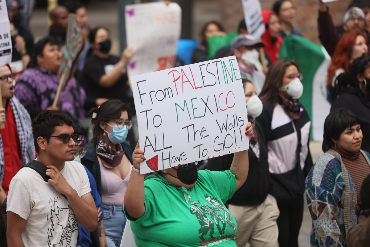 This past weekend's Mega Marcha against SB4, a cruel and discriminatory Texas law which turns ordinary police into immigration officers and justifies racial profiling. 

#NoSB4 #StopCopCity #lmmigrantRights
#LegalizationForAll