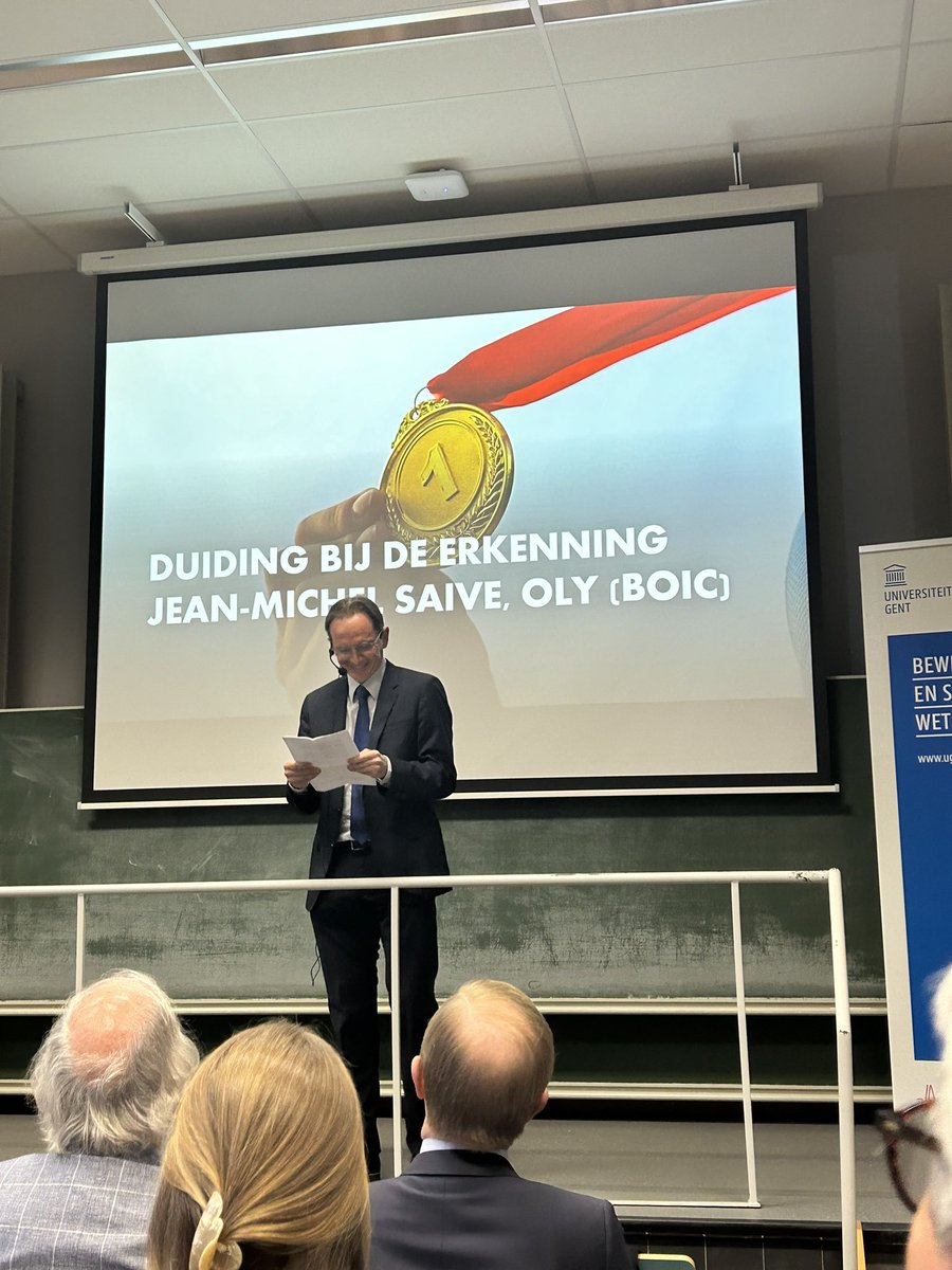 🏆Opening van het Jacques Rogge Olympic Studies Center @ugent 👏@BramConstandt @ugent_fge @greet_cardon @JeanMichelSaive