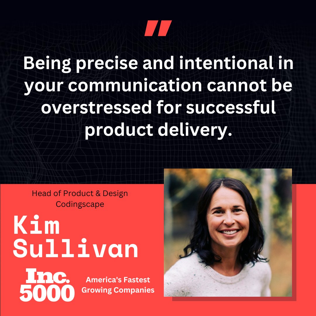 Here's Kim Sullivan's Product Delivery Mindset #8 🙌 💬Precise Communication — Be intentional, not fast: hubs.la/Q02qYKX10 #ProductDelivery #ExpectationManagement #Communication #ProductManagement