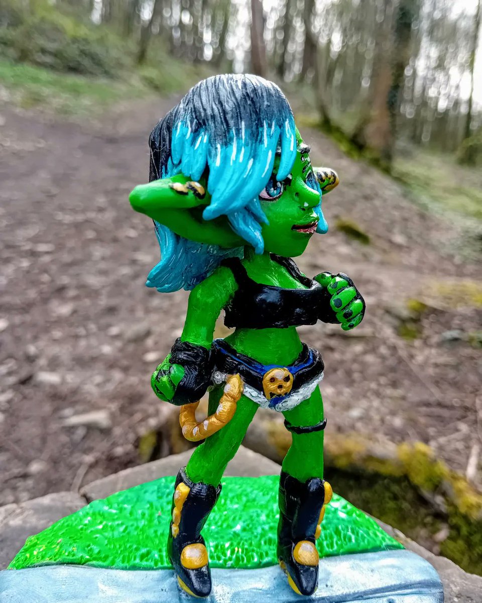 Tsukiyomi789's tweet photo. Leora
Design created by @GentlemannCo
.
.
.
.
.
.
.
#clay #photography #polymerclay #craft #handcraft #figurine #fimo #oc #goblin #goblingirl #originalartwork #cernit #fanart #fimo #fimoart #doll #originalcharater https://t.co/UcZjAYoRBq