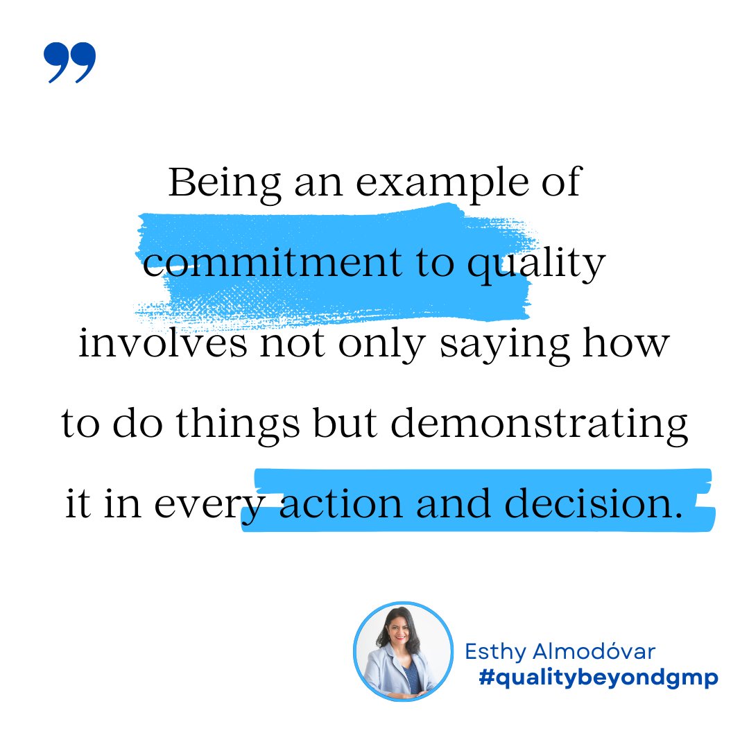 EsthyAlmodovar's tweet photo. #qualitycommitment #qualitybeyondgmp #leadingbyexample 

info@esthyalmodovar.com
https://t.co/6icZ0mMnPZ https://t.co/8wv9XgpsAN