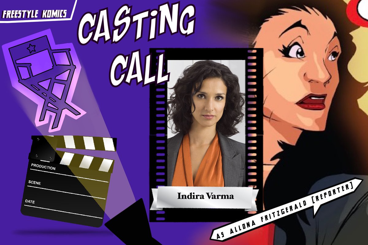 Here at FSK News, our latest report pertains to an actress known as Indira Varma being the ideal candidate to play Allona Fritzgerald! Let us know what you think of this news and if you have any other candidates of your own. #indie #indiecomics #indieartists #comic #hollywood