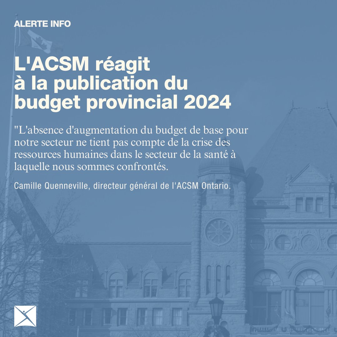 CMHATV_francais's tweet image. Nous venons de l'apprendre. Notre réaction et un message du PDG de l'ACSM Ontario, ici : ontario.cmha.ca/news/budget-20…
#Budgetprovincial #SantéMentaleOntario #ASMC #SantéMentale