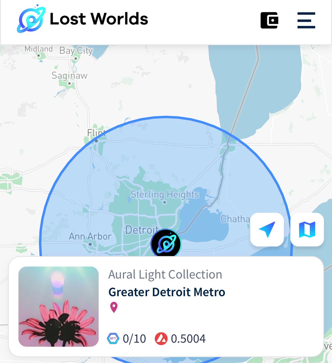 found on <a href="/lostworldsnft/">Lost Worlds - geoNFTs📍</a> 📍Detroit, Michigan

Aural Light Collection
<a href="/AuralLight/">Aural Light</a> 

“The Aural Light Collection is a collection of original pictures taken by the anonymous artist B.W.
Aural Light refers to light that can be heard. It can be found in a blissful state of 'letting go'