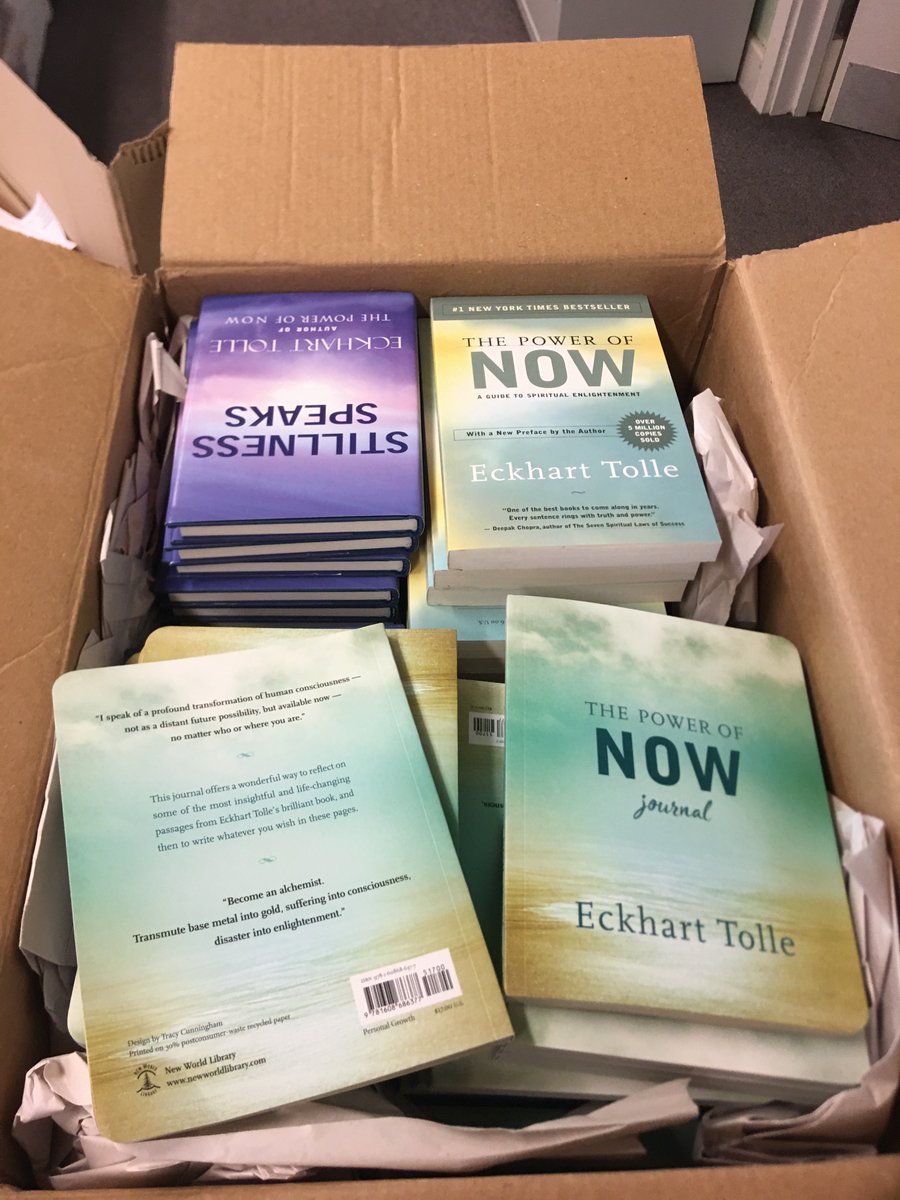 'Thank you so very much for sharing these books with our students, faculty and staff. Profound and eternal gratitude for Eckhart's willingness to share divine light and love with all of you and the world.' - Angela Campbell, Cabrini University