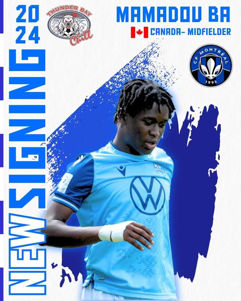 🚨Player Signings🚨 🧩 The final pieces of the puzzle! We are excited to announce our last two signings! 👉🏻 Welcome to Thunder Bay, Mamadou Ba and Jefferson Alphonse! ⚽️🇨🇦 👉🏻 Mamadou is joining us from CF Montréal Impact where he last played with the U21 team. Jefferson