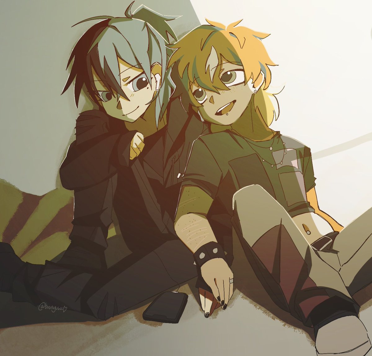 buunyuwu's tweet image. a quiet morning, spent with you ☀️ #prsk_FA