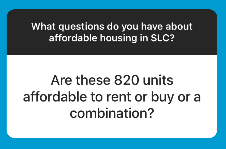 slcmayor's tweet photo. All 820 affordable units that opened in 2023 are rental units within seven projects funded by either @slcrda or @SLCgov's Housing Stability Division.
👉 514 are being rented at rates affordable to those making 41-80% AMI
👉 306 to those making 40% AMI and below
#AMAslc https://t.co/T2DYcLOYfa
