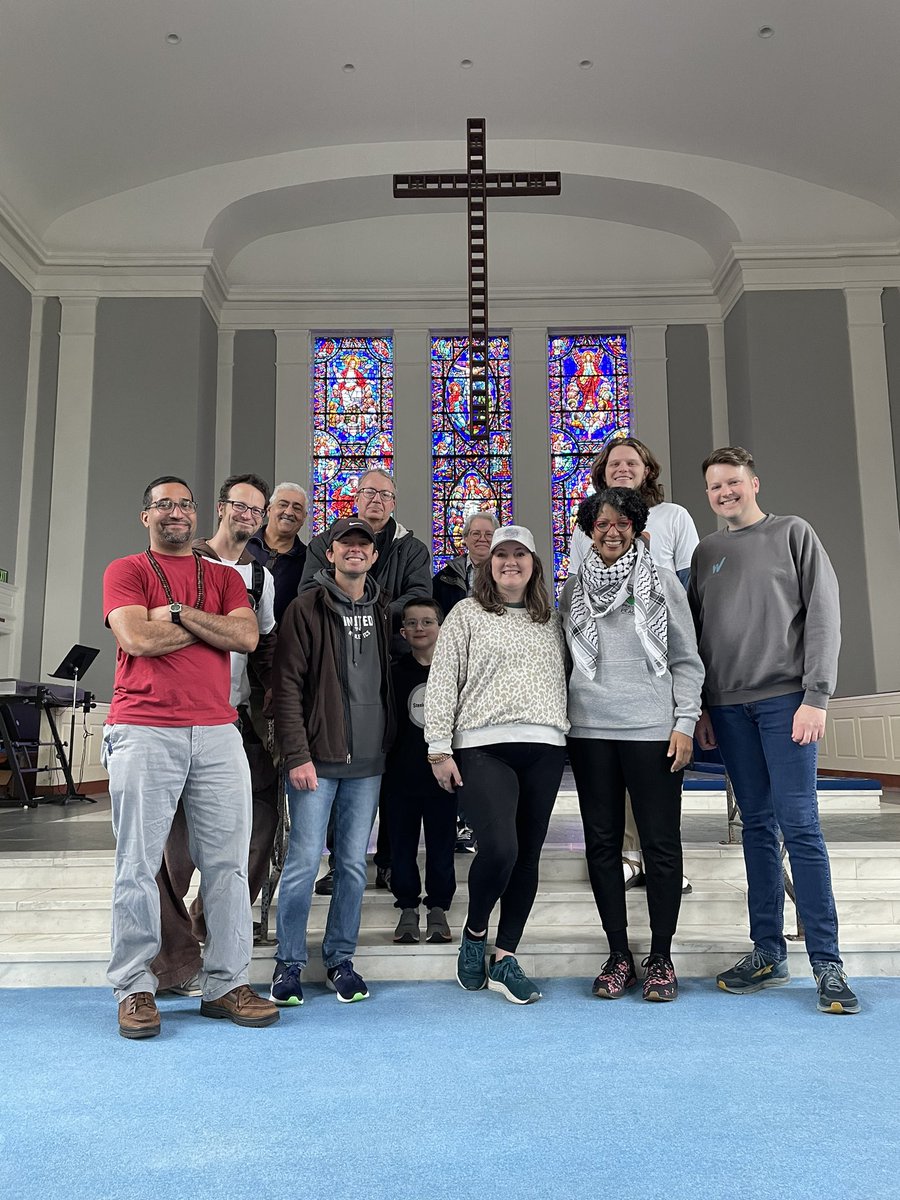 Incredible DAY FOUR of the Philadelphia Peace Pilgrimage as we make our way from the Liberty Bell to the headquarters of Lockheed Martin, the world’s largest weapons contractor. Today we were joined by some new walkers — four of them flew from Texas to join us! As we walked with