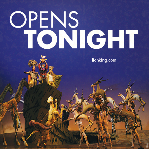 HennepinArts's tweet photo. 💛🐾 The king has returned! 🐾💛
@TheLionKing opens TONIGHT at the Orpheum Theatre!

Follow us on Instagram to see all the evening’s excitement and share your experience by tagging us at @hennepintheatretrust!
#OpeningNight #Broadway #LionKingMusical https://t.co/CJnJ2yv7R3