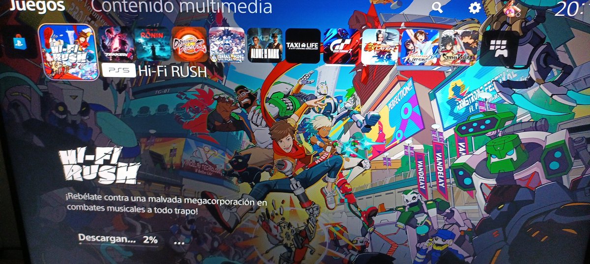 SoyCiclon84's tweet image. #HiFiRush #PlayStation5 #Psnstore  está noche o mañana tendremos primeras impresiones