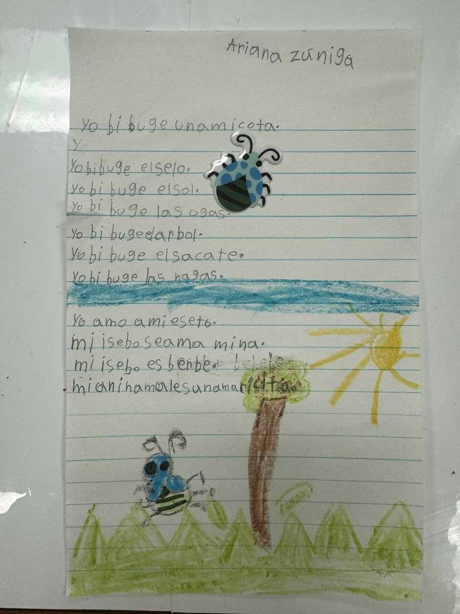 Thrilled to see my students blossom into writers 🤓🥰🥹! Their dedication and creativity shine through in every word. 📝 #ProudTeacher #WritingJourney #Kindergarten