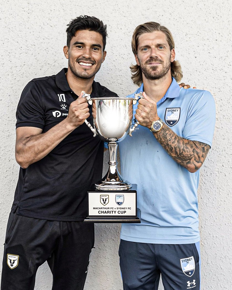 Introducing the inaugural Charity Cup! @mfcbulls & @SydneyFC : Facing off for silverware, for a great cause ❤️🏆 The Bulls have announced that they’ll compete with Sydney FC for the Charity Cup in their annual match at Campbelltown Stadium, starting with their upcoming Round 25…