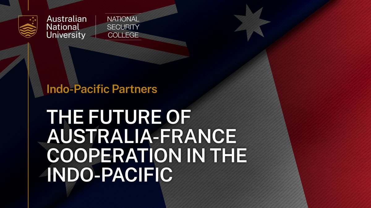 Proud to present 'Indo-Pacific Partners': a webinar series exploring 🇦🇺Aus-France🇫🇷 ties in the #IndoPacific. Join @annemcnaughton4, @CLechervy, Denise Fisher, & Dr. Frédéric Grare for the first part. 📽️ Recording available now: youtu.be/PIfJAaB7f9s?si…