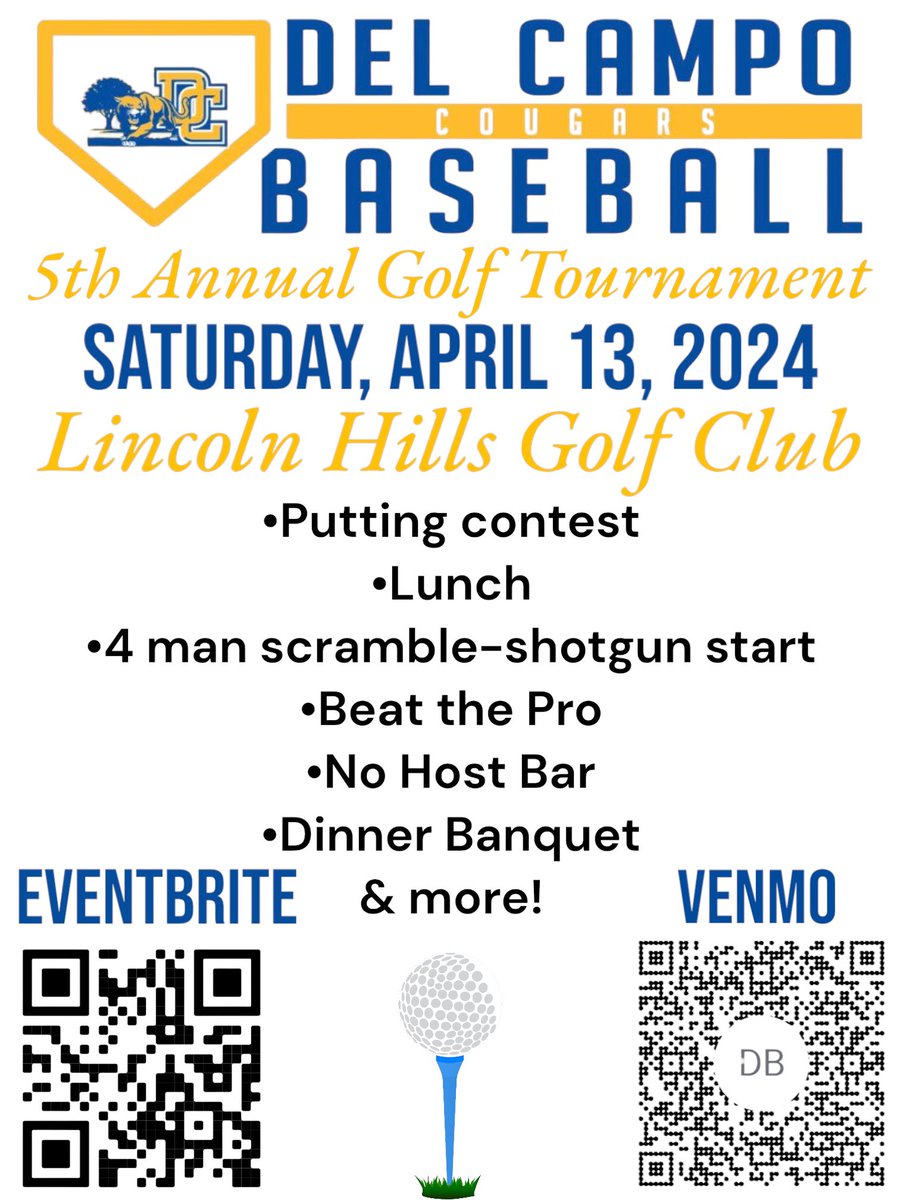 queenkoob's tweet image. We’ve got a few foursomes left &amp;amp; 2 single spaces available! Secure your tickets today!! 

eventbrite.com/e/del-campo-ba…