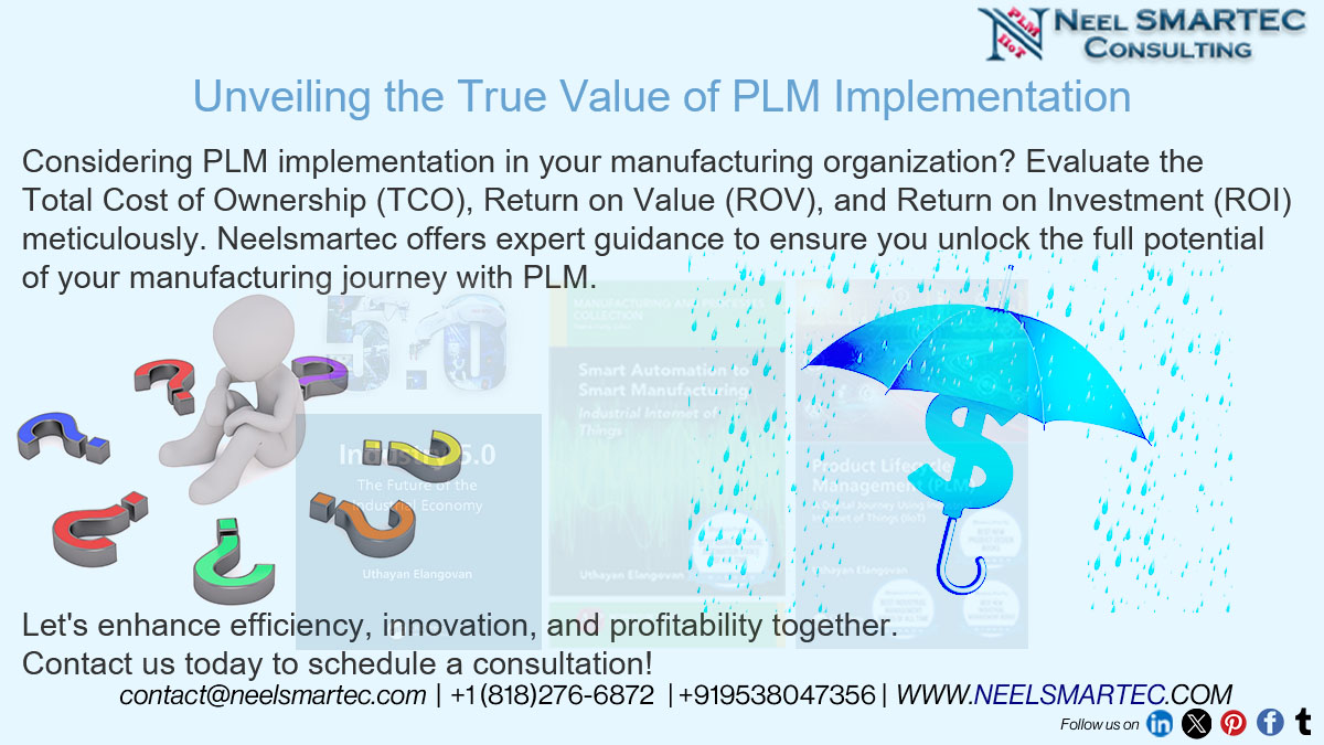 Unlock your #manufacturing potential with #PLM implementation! @Neelsmartec offers expert guidance to enhance efficiency and innovation. Let's transform your #business together! #neelsmartec #NPD #ROI #ROV #TCO neelsmartec.com/2023/07/18/plm…
