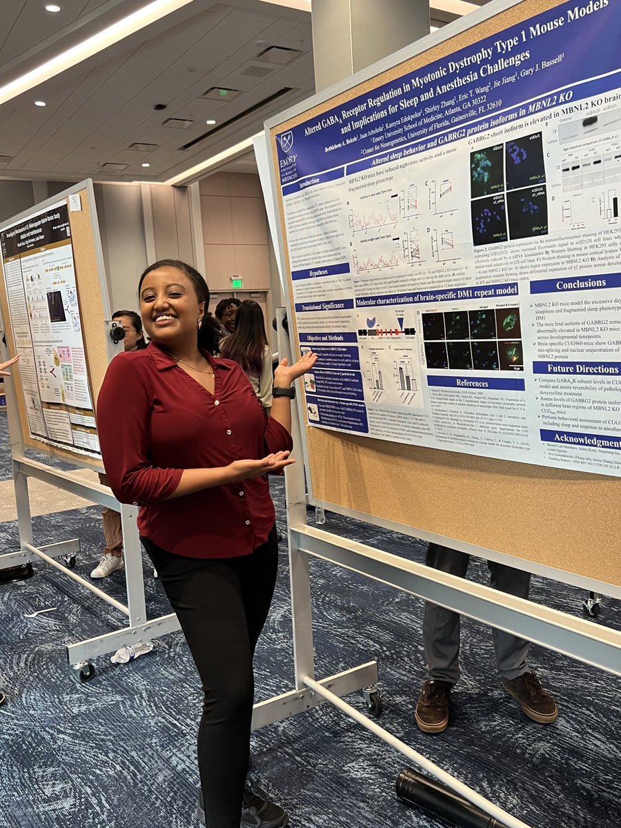 Thank you to the organizers of @emoryDSAC symposium for the opportunity to present about my research on CNS mouse models of #myotonicdystrophy