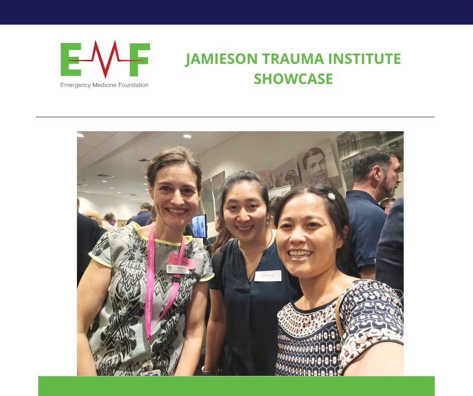 EMF General Manager, Angie Nguyen Vu and Grants Officer, Annice Kong met up recently with A/Prof Silvia Manzanero who has served on the EMF Trauma Care Research Panel. @JamiesonTrauma