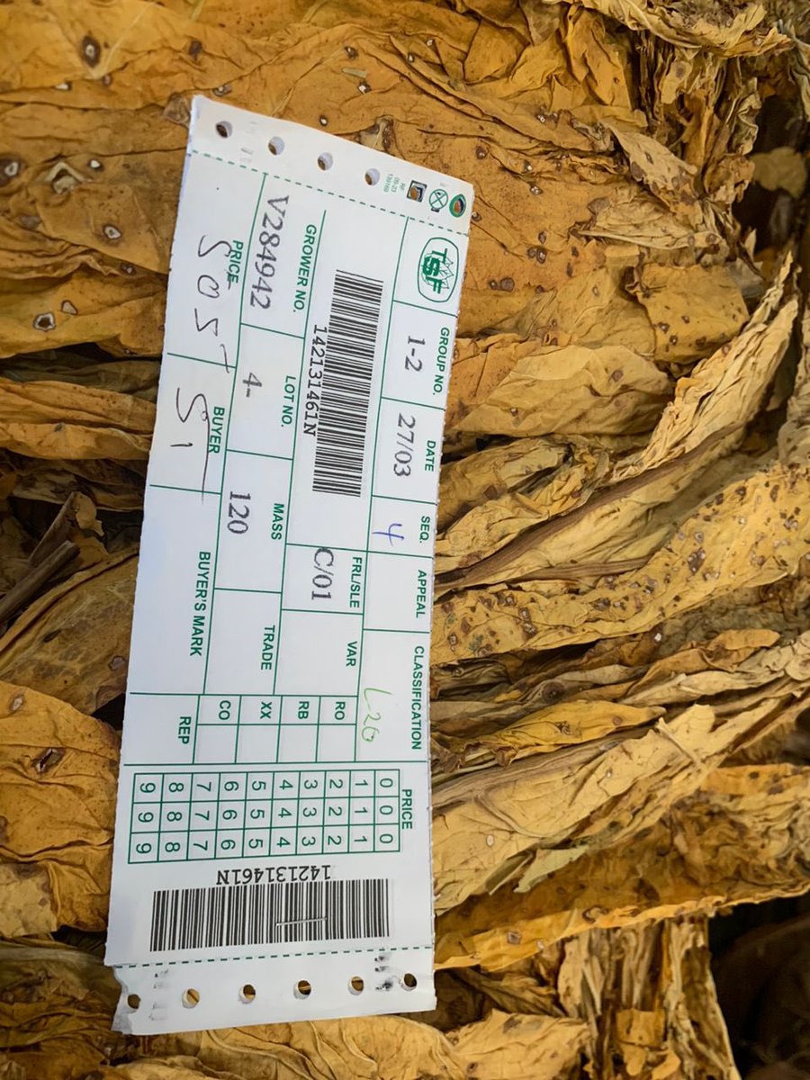 *Zimbabwe Tobacco Price war - Shots Fired*

Yesterday the 4.99 price ceiling was broken. 

Let’s wait and watch interesting times ahead

<a href="/Ray84n/">Tobacco Man🇿🇼🇦🇴</a> <a href="/PMTFT/">Phineas Mukomberanwa</a> <a href="/timb_zw/">Tobacco Industry & Marketing Board</a> <a href="/ZimbabweTobacco/">Zimbabwean Tobacco Enthusiast</a>