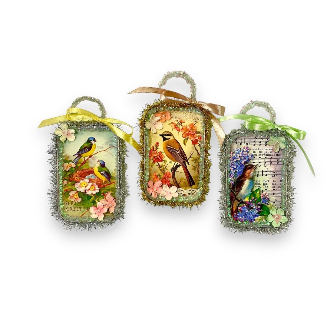 BluKatDesign's tweet photo. 💐Send a unique Mother's Day greeting with these vintage-inspired ornaments! 🌷 A charming alternative to greeting cards, perfect for spring wishes. Shop now on Etsy and spread joy with style! 🌼#MothersDayGift #SpringGreetings #VintageInspired 💝 https://t.co/uyzacbTdF7 https://t.co/TaDIDM4T3f