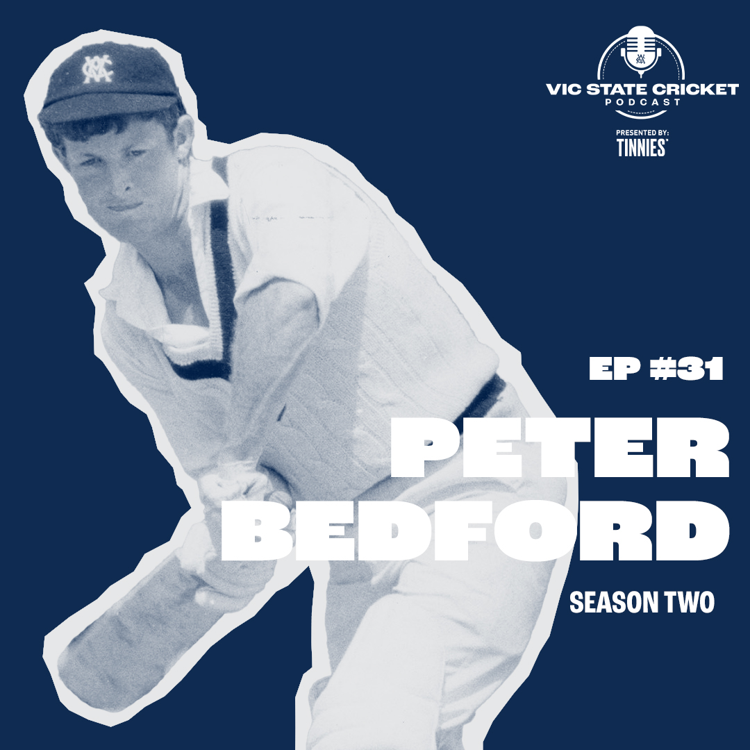 Victorian royalty 💙 Former Sheffield Shield cricketer, Brownlow Medallist and South Melbourne footballer Peter Bedford joined the Vic State Cricket Podcast to talk about his magnificent sporting career in the navy blue. Listen now 🎧 cricvi.co/VicStateCricke…