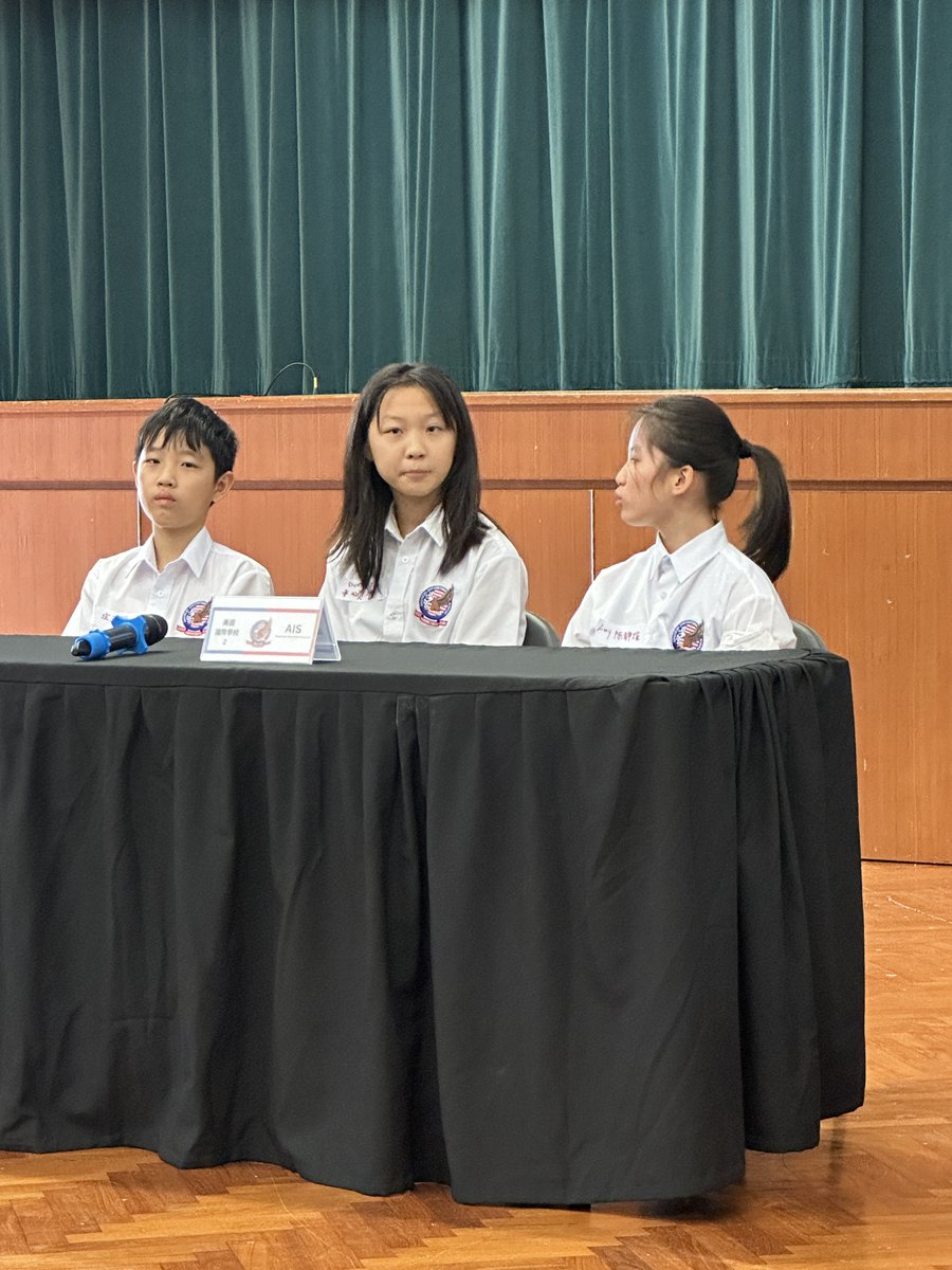 Congratulations to our Jr. Cohort Chinese Battle of the Books team and Ms. Cheng. They placed 2nd out of five major HK international schools in their competition. #RedBrick125 #AISShareTheLove