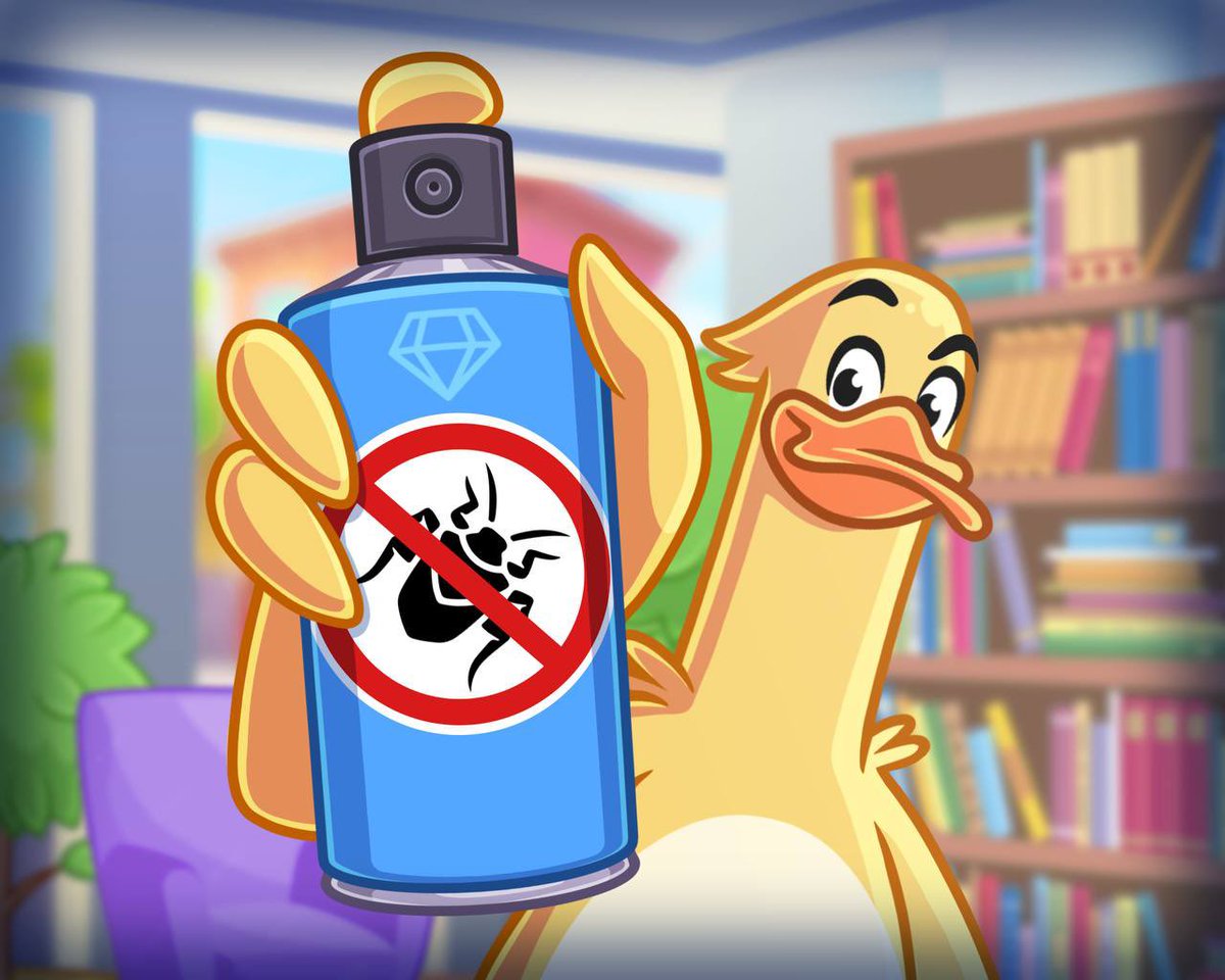 theducktony's tweet photo. Be careful, there is fake twitter accounts of $TONY 🦆
Only verified twitter account is @theducktony with a blue ticker ✅
Wow 🤩 TONY has so many fans, be careful and don’t engage with any fake accounts 🌟🦆
BUG SPRAY THEM 💥
#DUCKFANS https://t.co/CAer2GqPAU