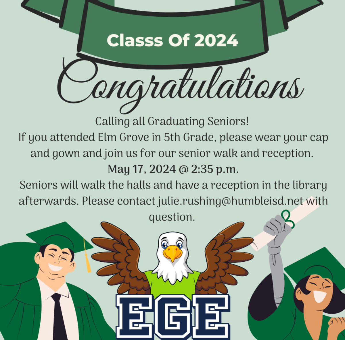 Save the date 💚🦅💚