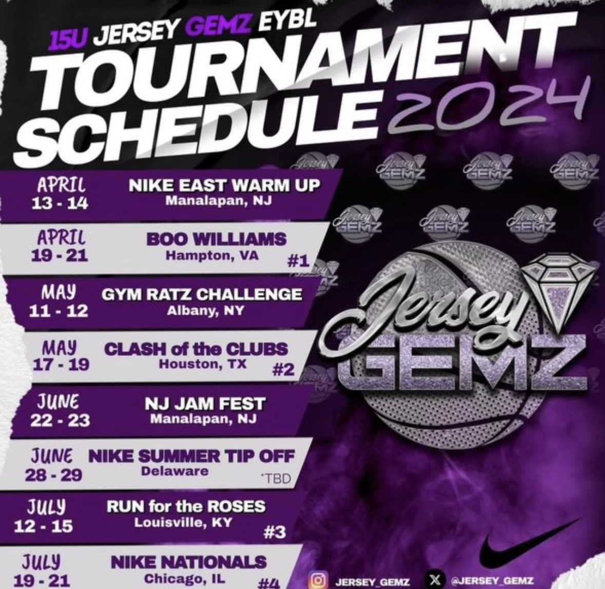 ella peck (@ellapeck_) on Twitter photo I can’t wait to play this AAU season with the Jersey Gemz! Come and check us out!! Here’s our tournament schedule. <a href="/JennyJurjevic/">Jenny Jurjevic</a> <a href="/Jersey_gemz/">Jersey Gemz</a> <a href="/PGHNewJersey/">Prep Girls Hoops New Jersey</a> <a href="/DemarestNv/">NV-Demarest Athletics Official Site</a> I can’t wait to play this AAU season with the Jersey Gemz! Come and check us out!! Here’s our tournament schedule. <a href="/JennyJurjevic/">Jenny Jurjevic</a> <a href="/Jersey_gemz/">Jersey Gemz</a> <a href="/PGHNewJersey/">Prep Girls Hoops New Jersey</a> <a href="/DemarestNv/">NV-Demarest Athletics Official Site</a>