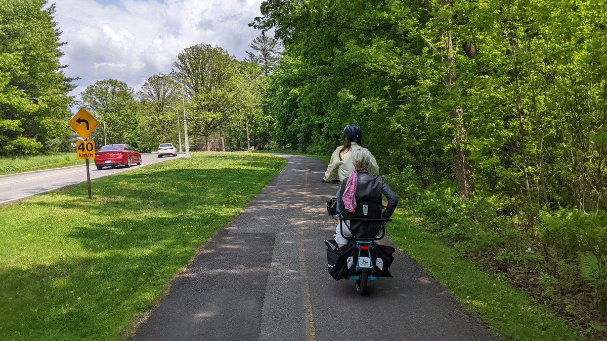 We are back for 2024! 🥳 Get your friends and family together this weekend and rent an e-cargo bike or two.🚲🚲 #Ottawa #MyOttawa #ottbike #Spring