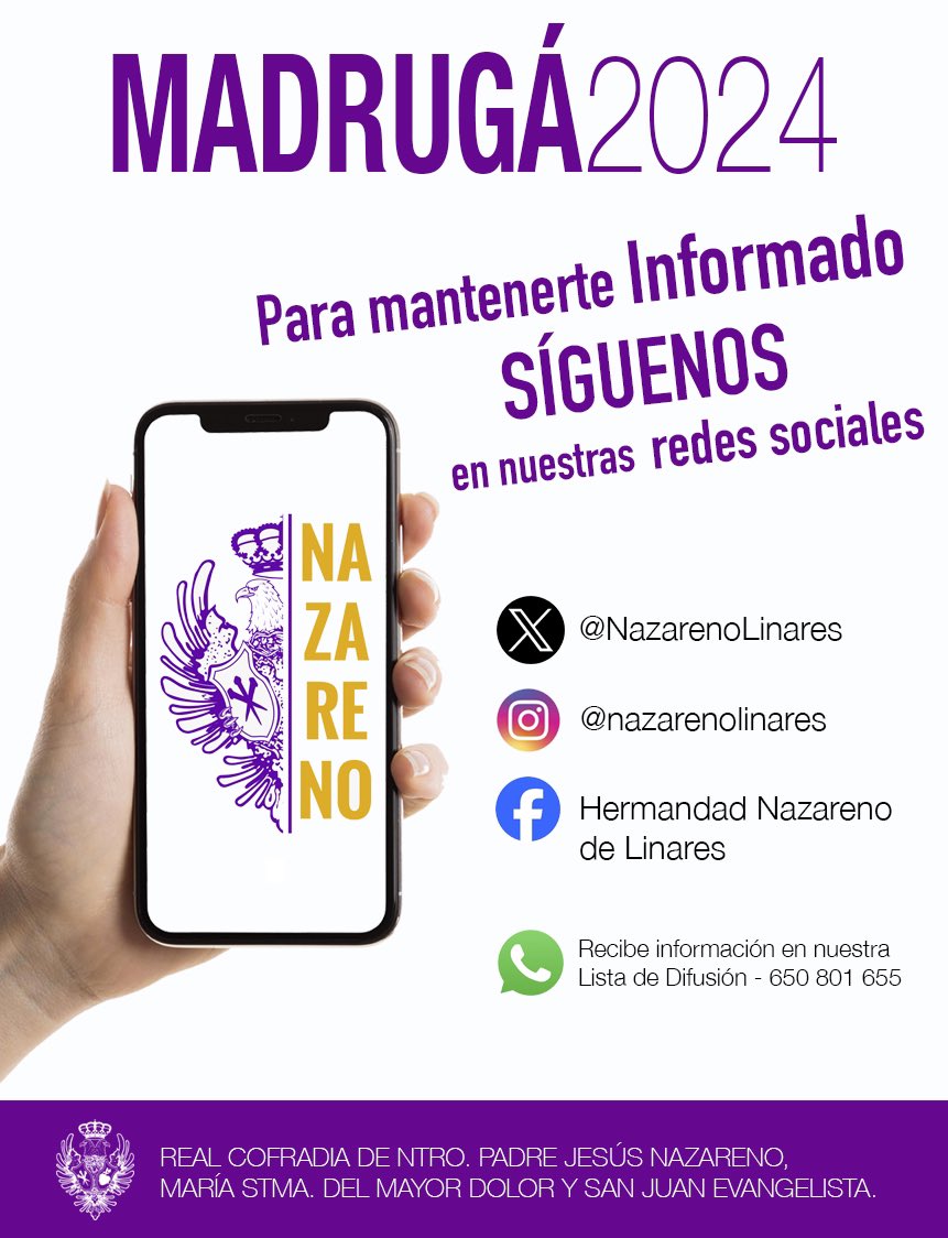 Nazareno de Linares (@nazarenolinares) on Twitter photo 