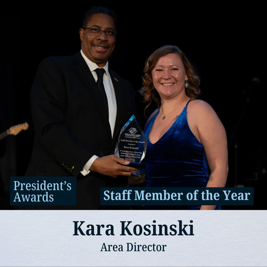 We're proud to recognize Kara Kosinski, our Area Director, as the #BGCPPR Staff Member of the Year! With her robust experience and thoughtful leadership, Kara helps ensure our Clubs continue to offer safe, enriching, and fun experiences for hundreds of kids and teens every day.