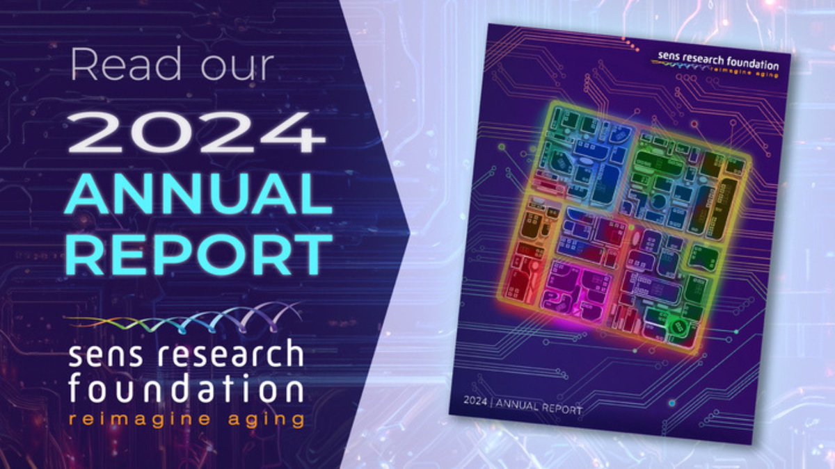 NEW ANNUAL REPORT PUBLISHED! SRF is developing the next generation of aging technology to help control the aging process and its impact on health. Our Annual Report highlights our achievements in 2023. Read: ow.ly/z8or50R3LkI #SRF #RegenerativeMedicine #AnnualReport