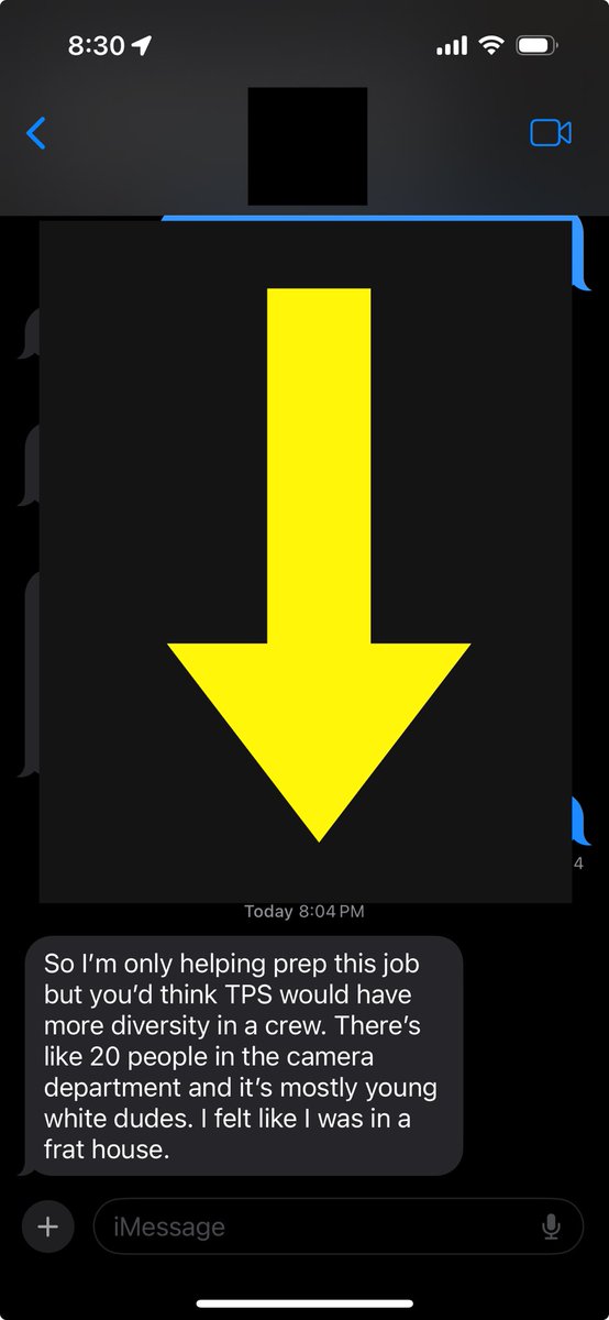 ⁦<a href="/CameraSoWhite/">Camera Department So White</a>… ran into a friend at the camera house in the ATL… this is what she texted to me… coming from a white female.