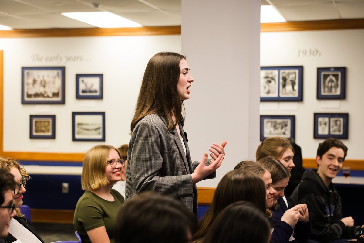 Today, Liz Cheney, attorney, former U.S. Representative, and Middle East policy expert, spoke with Drake students before our spring Martin Bucksbaum Distinguished Lecture. Only at Drake can students have the unique opportunities to learn from prominent figures worldwide.