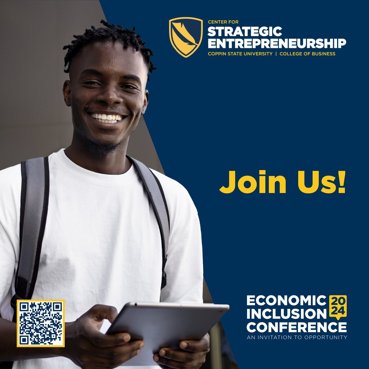 Calling all entrepreneurs! Join us on Thursday, April 25th, from 8:30am to 3:00pm for the EICAC24. Register now: coppin.edu/eicac and gain the knowledge and connections to transform your entrepreneurial journey. #EICAC2024 #Entrepreneurship