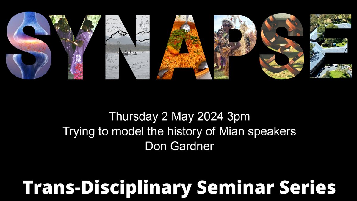 Join Don Gardner's 2 May (3pm AEST) SYNAPSE seminar - register via eventbrite: eventbrite.com.au/e/synapse-semi…