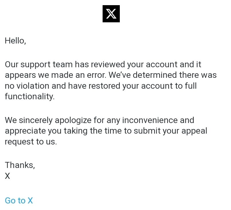 YmeAnselm's tweet image. my main got restored, the permaban being replaced w/ a 1 week suspension! 😁 ty, @elonmusk &amp;amp; team! ^