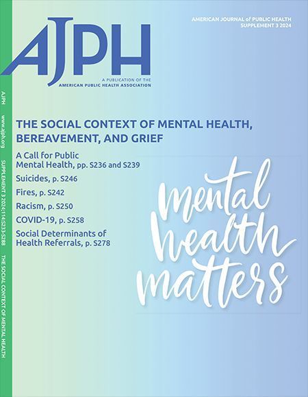 Now online: A special AJPH issue conceived by the UCLA Fielding School of Public Health and supported by the @NIH. Articles explore ways to infuse a public #MentalHealth agenda into interventions, research, and policy. Articles are Open Access: buff.ly/43DL000