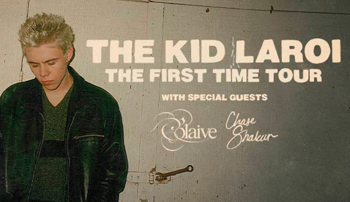 .@thekidlaroi has announced his The First Time Tour with special guests @glaive & @chaseshakur_! Cardmembers can purchase #CitiPresale tickets HERE: on.citi/3VBjbnf