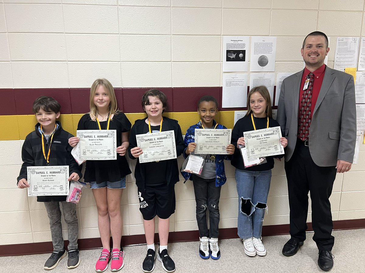 So proud of our 4th grade students of the month! 🤩 <a href="/Hubbard_Elem/">Hubbard Elementary</a>