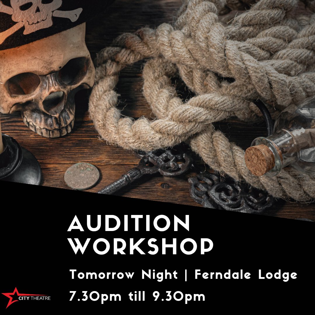 AUDITION WORKSHOP for our new adults only show...PIRATES & WHIPS tomorrow night at the Ferndale Lodge (next door to the @PlazaCinema) in Waterloo, 7.30pm till 9.30pm. 18+ only! @TheCultureHour #TheatreDay #TheCultureHour #Audition