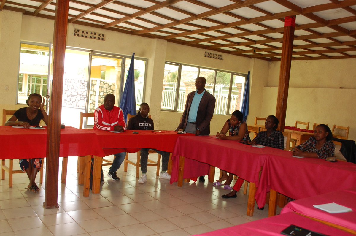 HealthForCommu1's tweet image. Today,in partnership with @NARwanda, at the  first of three days workshop with sector social affairs in charge, Ibuka, CNF, CNJ, NCPD from  @HuyeDistrict.
The workshop focused: Promoting positive masculinity and Non Violent Communication,  GALS and Mental Health and Resiliency.