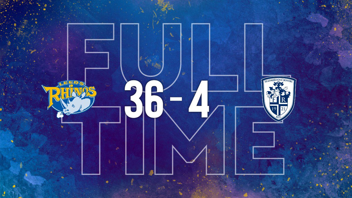 FULL TIME | First W in the book as our U19s leave <a href="/WplRufc/">West Park Leeds RUFC</a> with a 36-4 win over <a href="/FevRoversWomen/">Featherstone Rovers Women</a> 👏