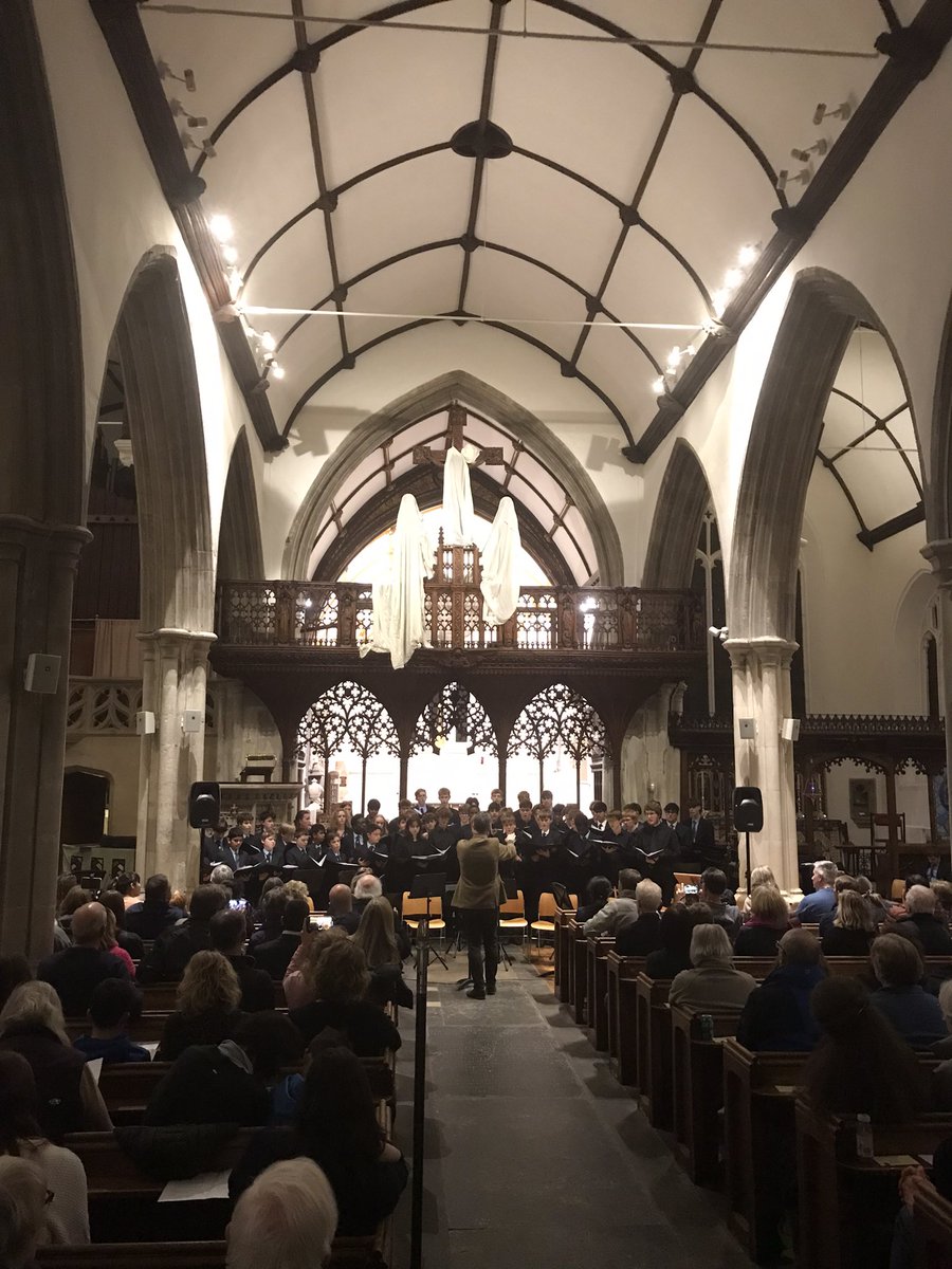 BWordsworths's tweet photo. O Lord the maker of all things. BWS Choir at St Martin’s this March eve. Simple. Profound. Wonderful. #candomusic #teambws https://t.co/rxGEkMAOP3