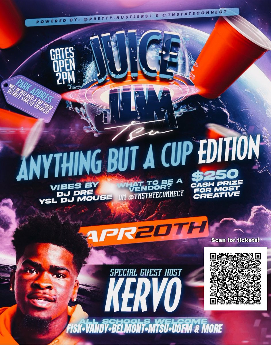 TnStateConnect's tweet image. Juice🥤Jam 2k24 #ABAC Edition 🗣️😈