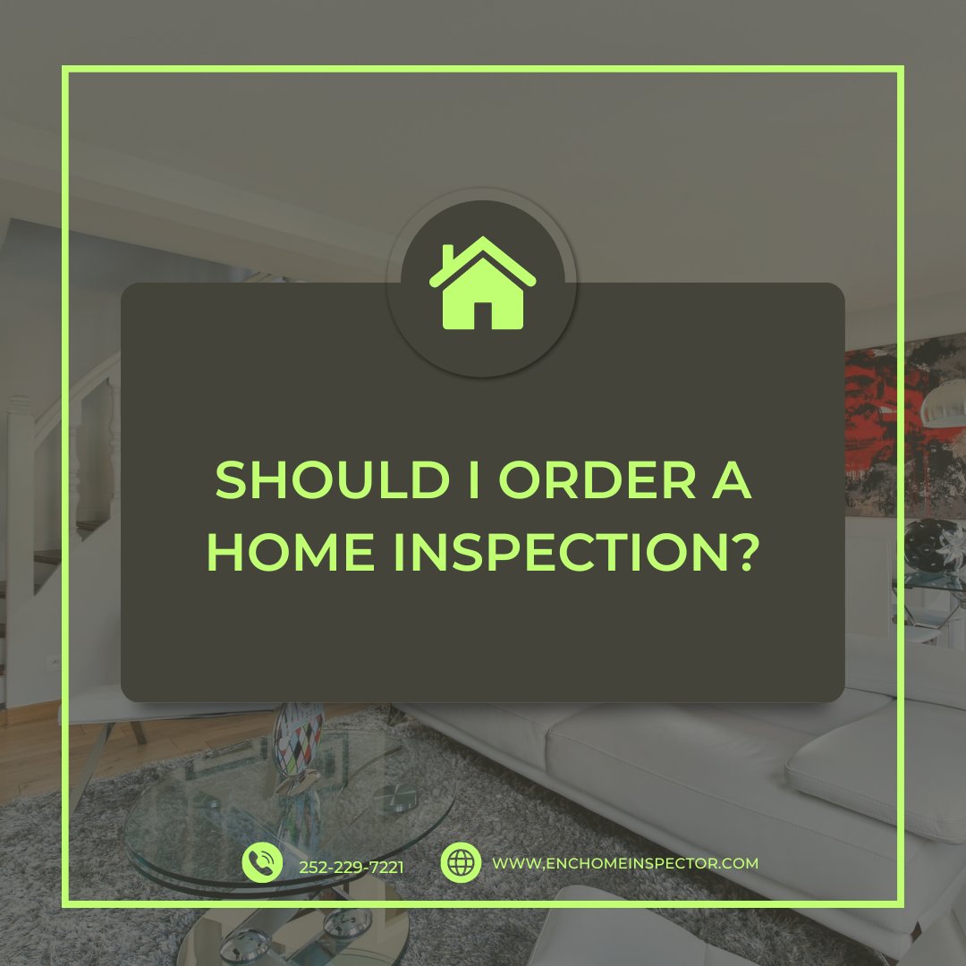 YES! Before you make any big decisions, consider ordering a home inspection! Our professional inspectors will uncover any hidden issues, giving you a clear picture of the property's condition. Don't let surprises sneak up on you after you move. Call us! #HomeBuying #inspection