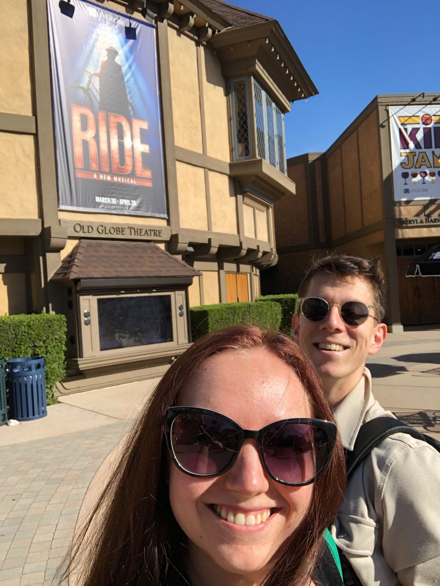 Deus Ex Machina Productions (@demproduction5) on Twitter photo We’re celebrating #WorldTheatreDay in sunny San Diego!
In tech for <a href="/Ride_Musical/">RIDE - A New Musical</a> <a href="/TheOldGlobe/">The Old Globe</a> 🚲 We’re celebrating #WorldTheatreDay in sunny San Diego!
In tech for <a href="/Ride_Musical/">RIDE - A New Musical</a> <a href="/TheOldGlobe/">The Old Globe</a> 🚲